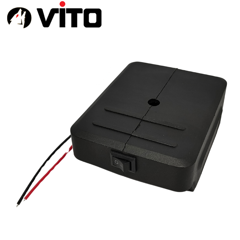 Đế Kèm Công Tắc Chân Pin MAKITA 40MM Nhựa ABS Đúc Lắp Ghép VITO Gồm Dây, Tiếp Điểm