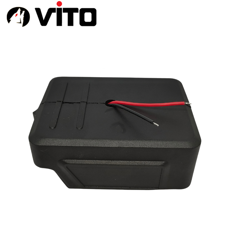 Đế Kèm Công Tắc Chân Pin MAKITA 40MM Nhựa ABS Đúc Lắp Ghép VITO Gồm Dây, Tiếp Điểm