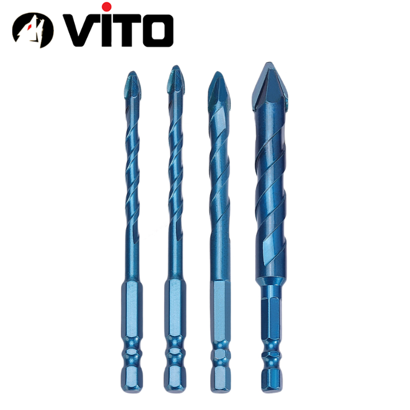 Mũi Khoan Đa Năng Khoan Gạch Men Đầu HEX-9 Chuôi Lục Giác Khoan Đá Hoa Cương, Kính, Tường Bê Tông VITO