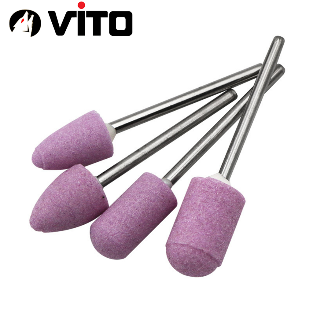 Bộ 12 Mũi Đá Mài Mini Cán 2.5mm VITO Dùng Cho Máy Mài Khuôn Đa Năng Cầm Tay