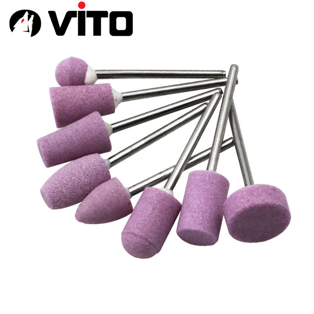 Bộ 12 Mũi Đá Mài Mini Cán 2.5mm VITO Dùng Cho Máy Mài Khuôn Đa Năng Cầm Tay