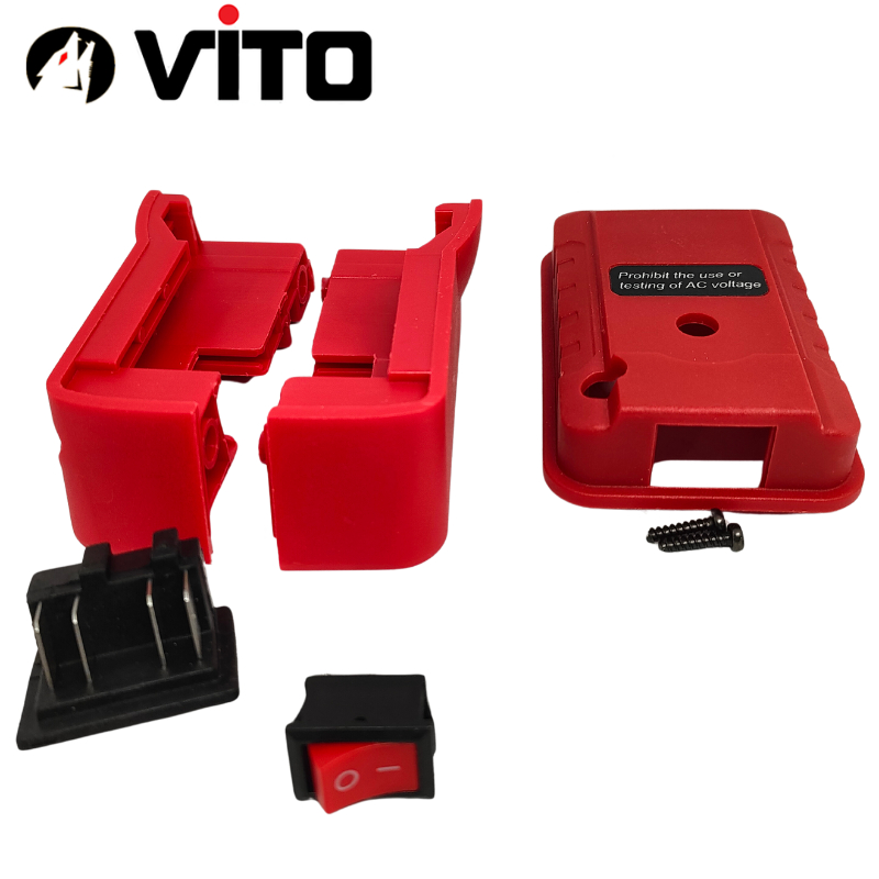 Đế DIY Đúc VITO Nhựa ABS Lắp Ghép Có Công Tắc Chế Quạt, Đèn, Lấy Nguồn Chân Pin MAKITA DEWALT MILWAUKEE