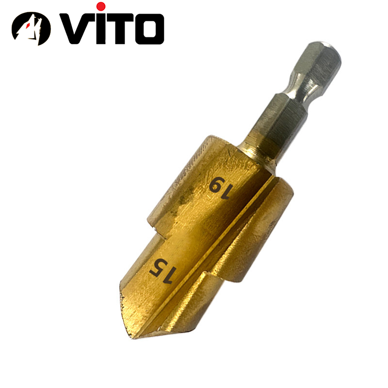 Mũi Khoan Nong Ống Nhiệt PPR 20-25-32, Mũi Khoét Ống Nhựa VITO Chân Lục Giác Gắn Máy Khoan, Máy Chuyên Vít