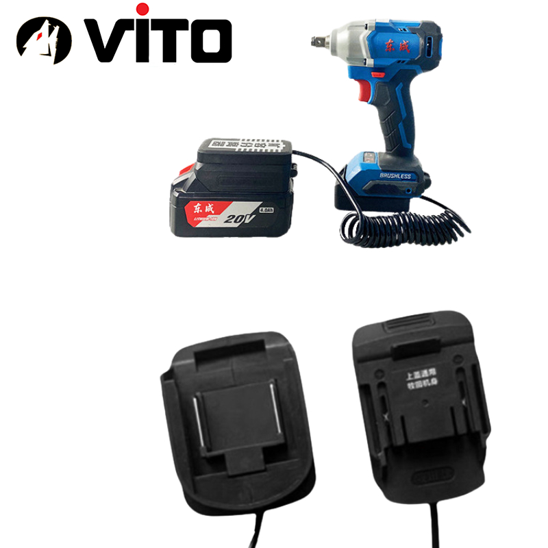 Dây Nguồn Nối Dài 1.5M Co Dãn Hỗ Trợ Cho Pin Makita Chân Phổ Thông 18V 21V Chịu Tải 40A VITO