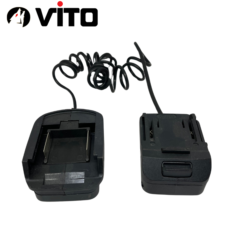 Dây Nguồn Nối Dài 1.5M Co Dãn Hỗ Trợ Cho Pin Makita Chân Phổ Thông 18V 21V Chịu Tải 40A VITO