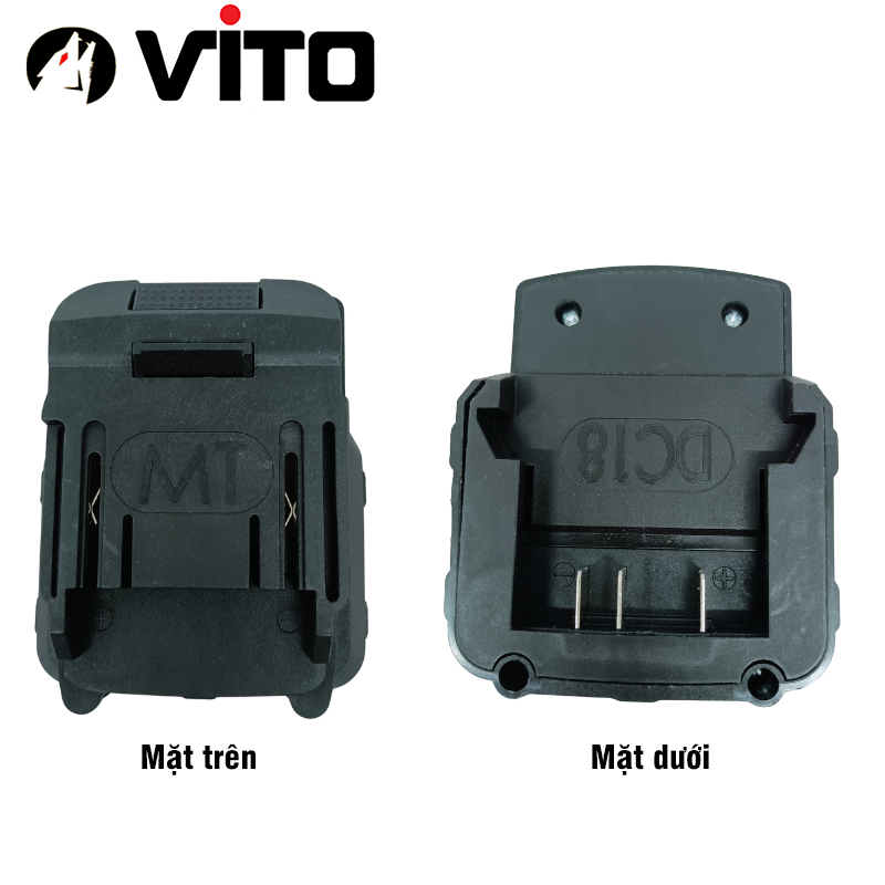 Nắp Đế Chuyển Đổi Chân Pin Trung Quốc A3/Dayi Và Chân Pin MAKITA Phổ Thông 18V 21V VITO