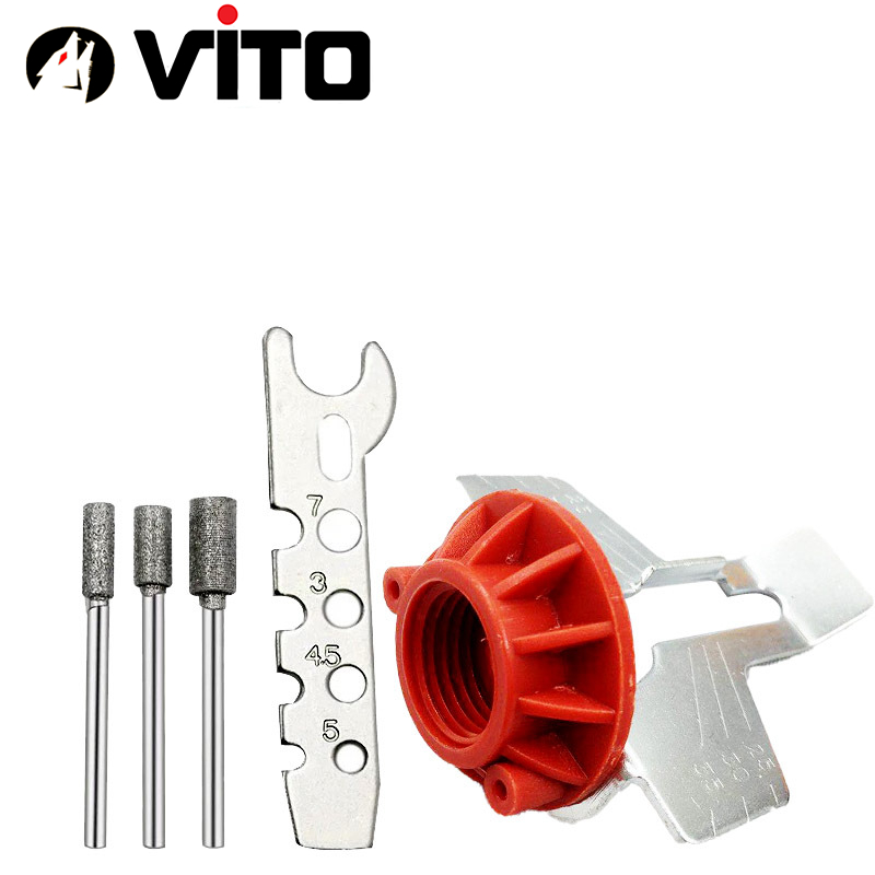 Phụ Kiện Cữ Mài Dũa Lưỡi Lam Xích Máy Cưa Xích Gắn Cho Máy Mài Khuôn Cầm Tay (Không Gồm Máy)