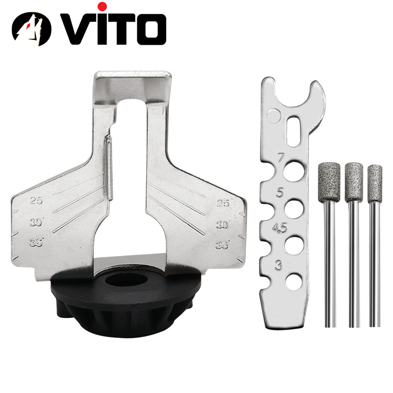 Phụ Kiện Cữ Mài Dũa Lưỡi Lam Xích Máy Cưa Xích Gắn Cho Máy Mài Khuôn Cầm Tay (Không Gồm Máy)