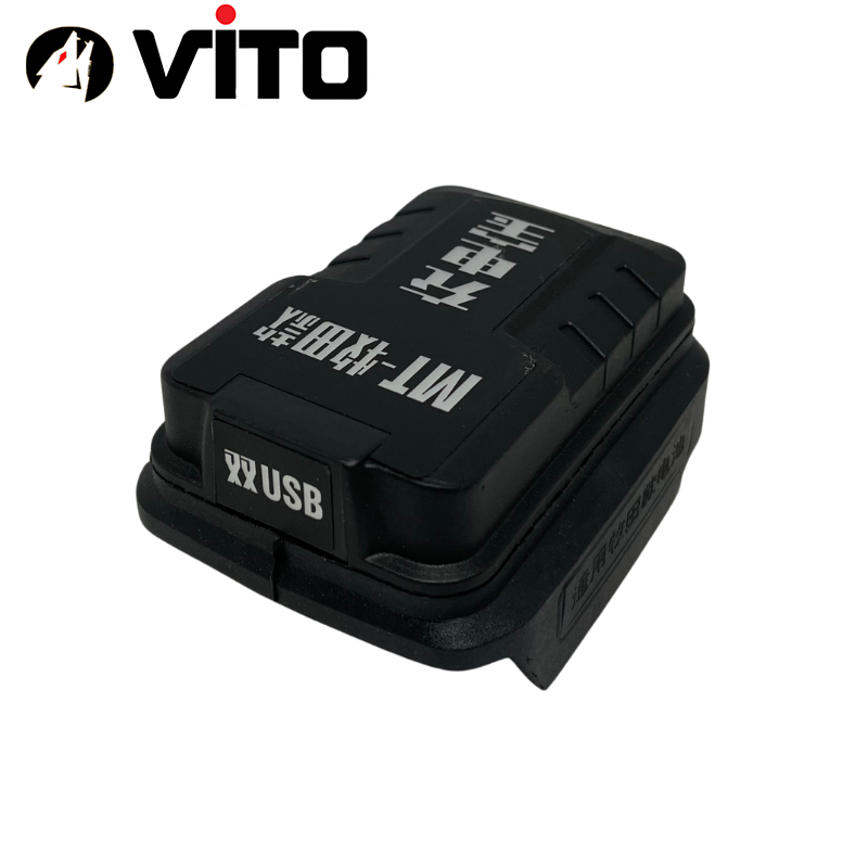 Đế Chuyển Pin VITO Chân MAKITA 40MM 5S 21V Sang USB 5V Sạc Điện Thoại