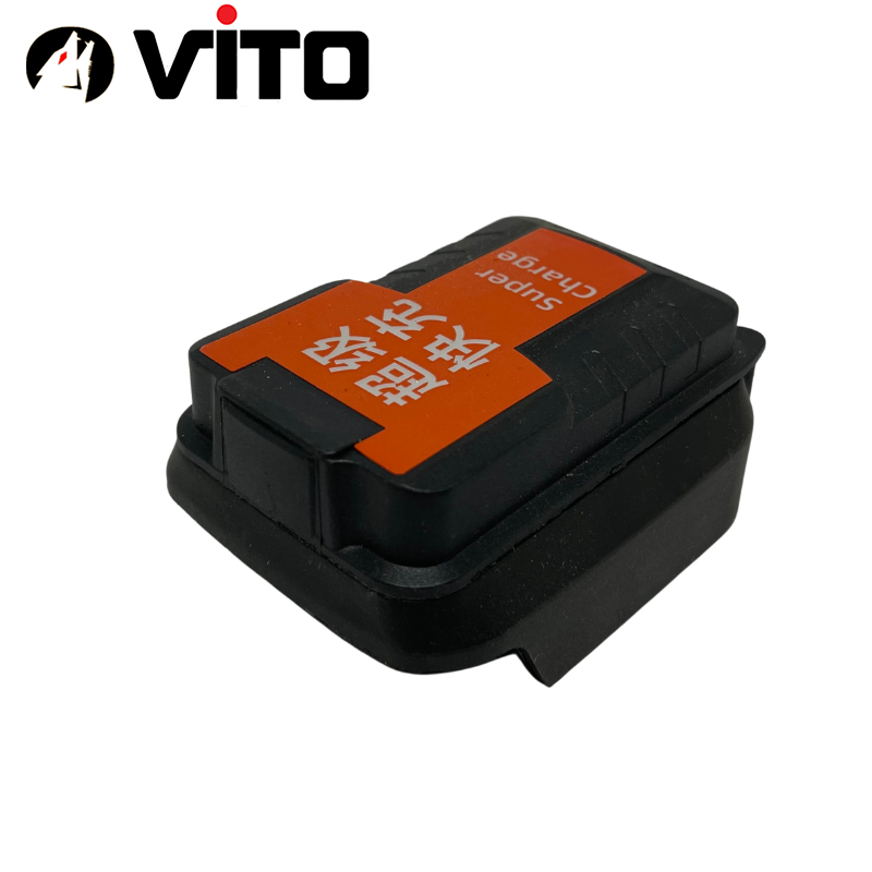 Đế Chuyển Pin VITO Chân MAKITA 40MM 5S 21V Sang USB 5V Sạc Điện Thoại