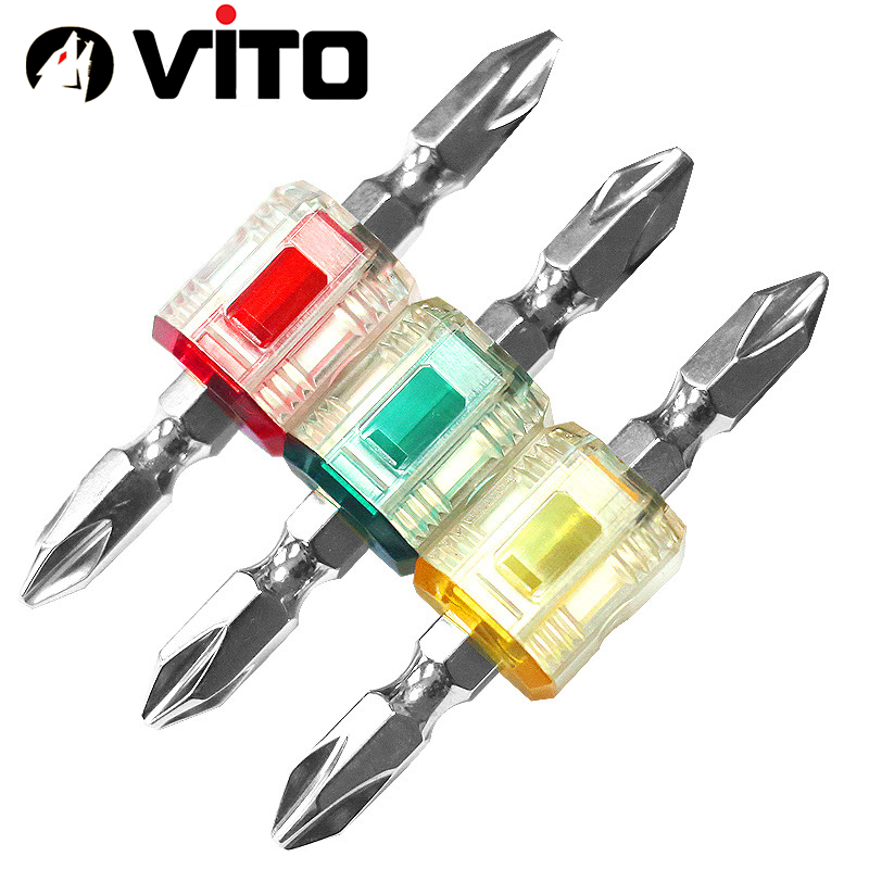 Đầu Nam Châm V2 Trợ Lực Trong Suốt VITO Tăng Từ Tính Cho Mũi Vít Lục Giác 6.35mm Từ Tính Cao