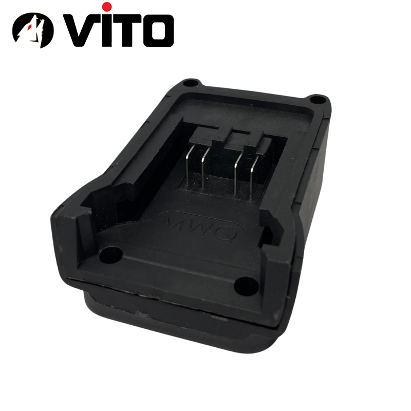 Đế Đúc Nhựa ABS Lấy Nguồn Pin Chân MAKITA DEWALT MILWAUKEE 18V 21V Độ Cứng Cao VITO Dùng DIY