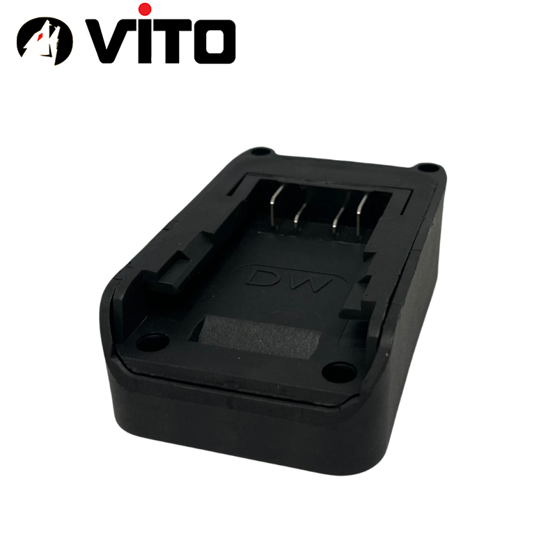 Đế Đúc Nhựa ABS Lấy Nguồn Pin Chân MAKITA DEWALT MILWAUKEE 18V 21V Độ Cứng Cao VITO Dùng DIY