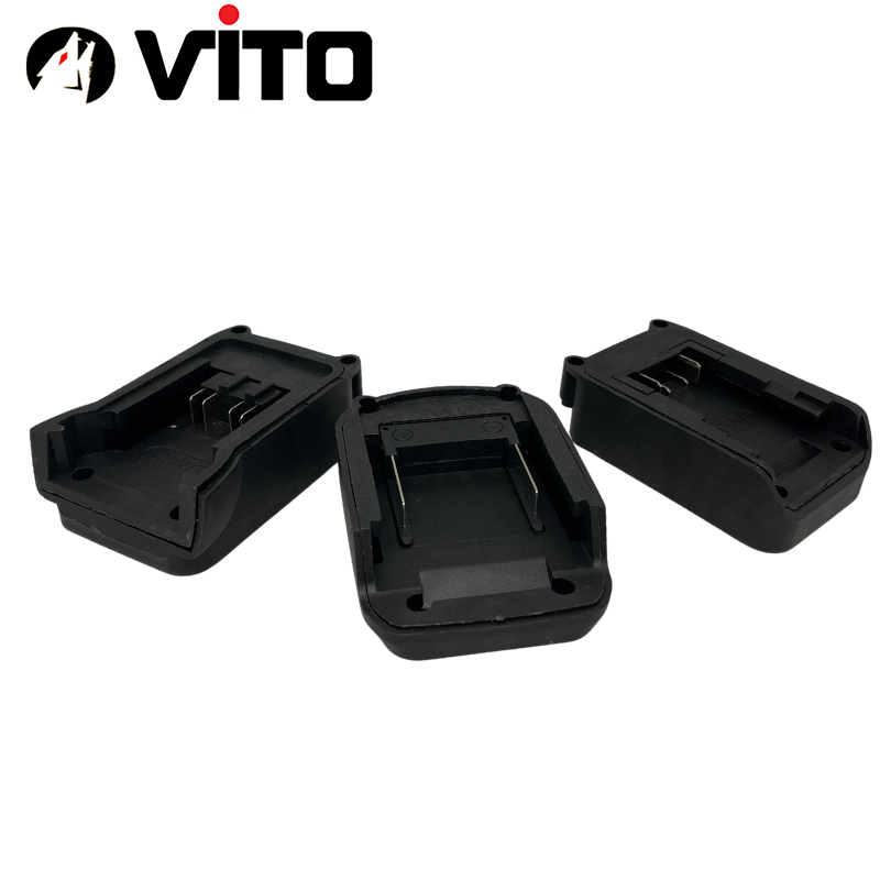 Đế Đúc Nhựa ABS Lấy Nguồn Pin Chân MAKITA DEWALT MILWAUKEE 18V 21V Độ Cứng Cao VITO Dùng DIY