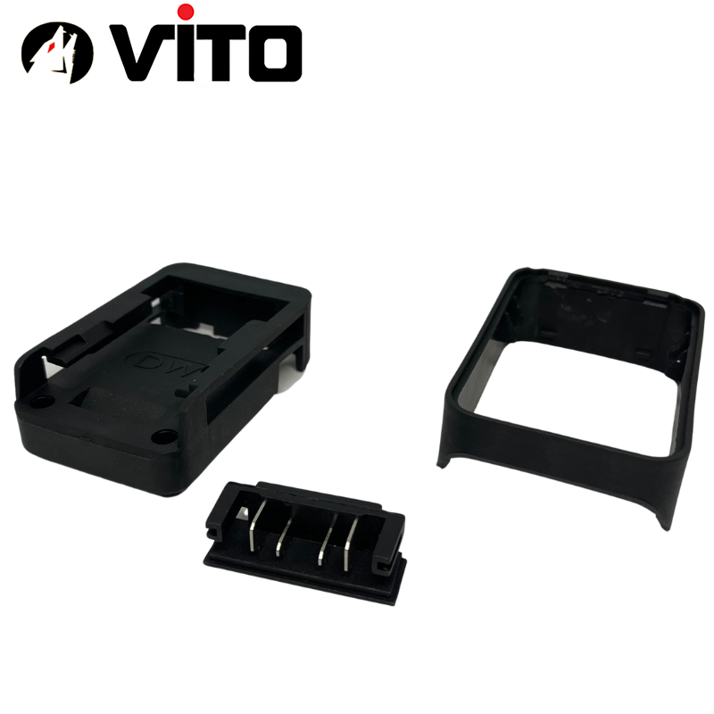 Đế Đúc Nhựa ABS Lấy Nguồn Pin Chân MAKITA DEWALT MILWAUKEE 18V 21V Độ Cứng Cao VITO Dùng DIY