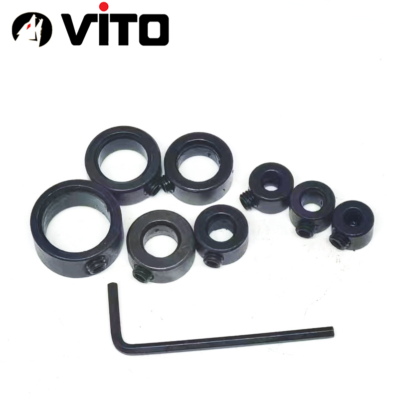 Bộ 7/8 Vòng Cữ Định Vị Chiều Sâu Mũi Khoan 3-16mm VITO Kèm Cờ Lê Lục Giác