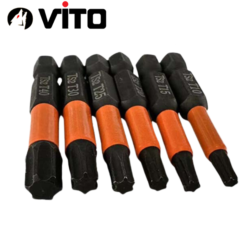 Mũi Vít Hoa Thị Chân Lục Giác Không Lỗ VITO Thép TS2 Đen Chắc Chắn