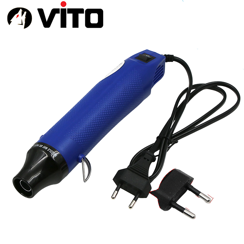 Máy khò nhiệt mini cầm tay VITO. Máy thổi hơi nóng 300W 220V khò màng co nhiệt