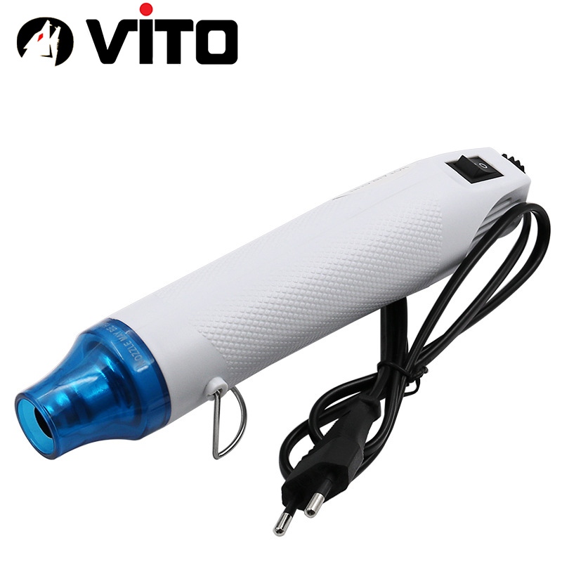 Máy khò nhiệt mini cầm tay VITO. Máy thổi hơi nóng 300W 220V khò màng co nhiệt
