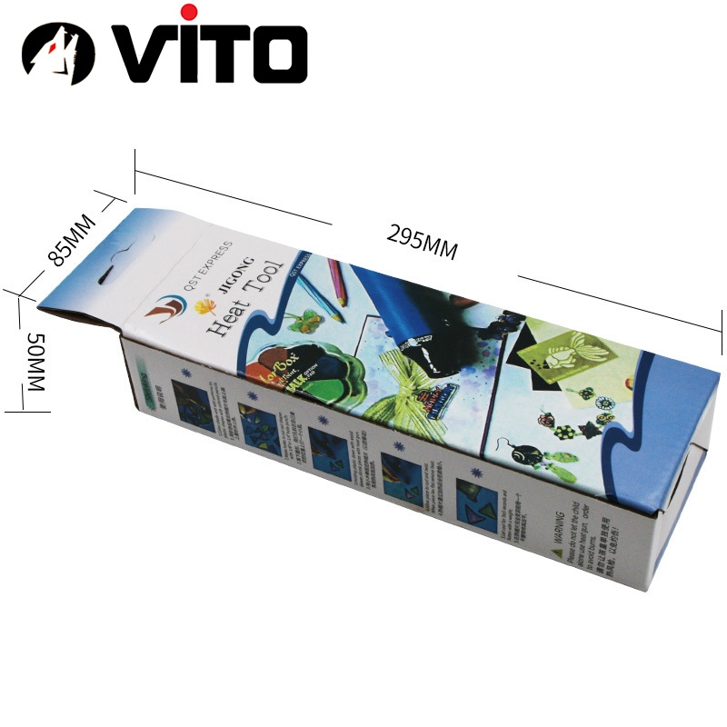 Máy khò nhiệt mini cầm tay VITO. Máy thổi hơi nóng 300W 220V khò màng co nhiệt