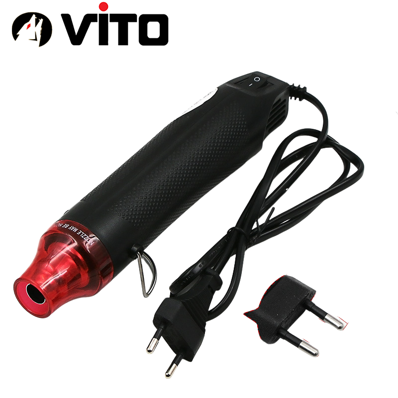 Máy khò nhiệt mini cầm tay VITO. Máy thổi hơi nóng 300W 220V khò màng co nhiệt