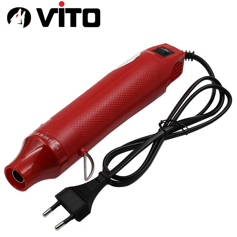 Máy khò nhiệt mini cầm tay VITO. Máy thổi hơi nóng 300W 220V khò màng co nhiệt