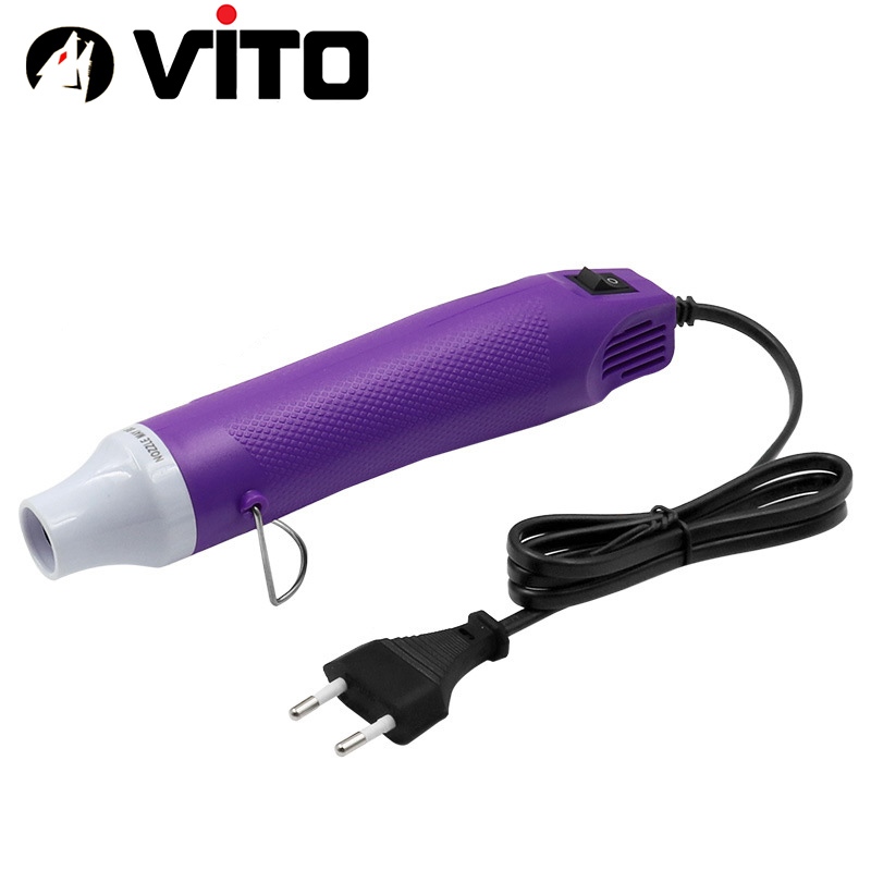 Máy khò nhiệt mini cầm tay VITO. Máy thổi hơi nóng 300W 220V khò màng co nhiệt