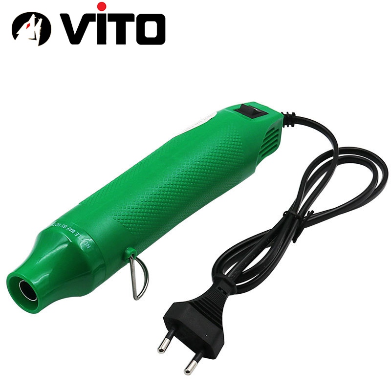 Máy khò nhiệt mini cầm tay VITO. Máy thổi hơi nóng 300W 220V khò màng co nhiệt