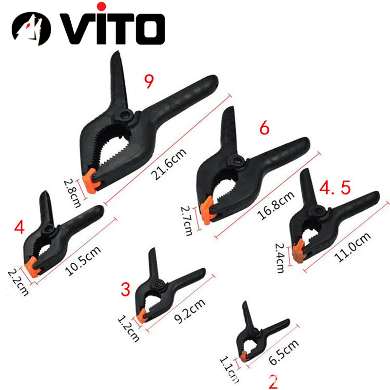 Kẹp gỗ nhanh chữ A  - Kẹp lò xo nhựa