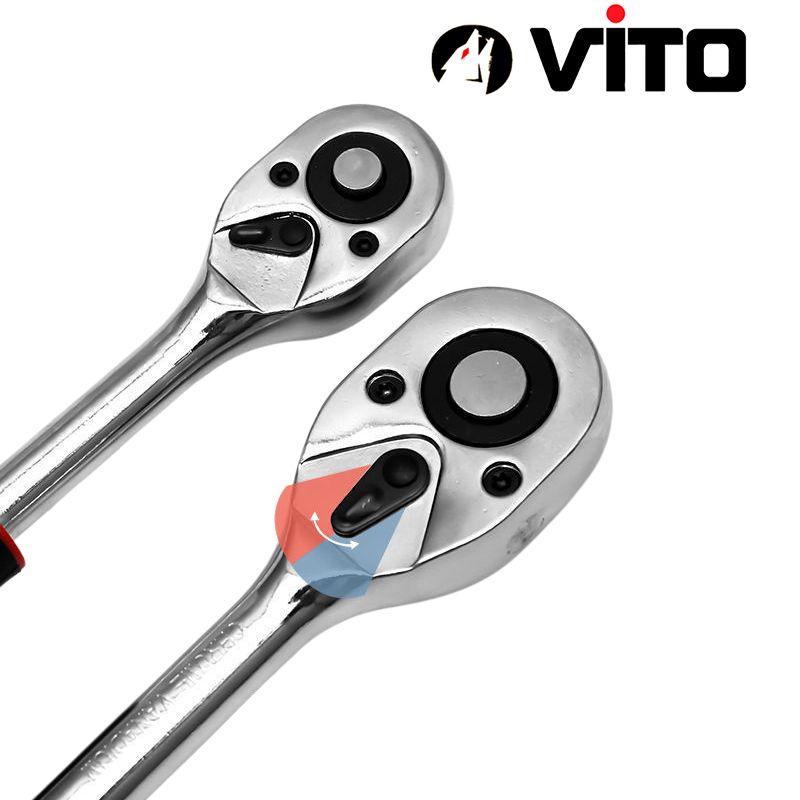 Bộ Tuýp, Bộ Khẩu Mở Ốc Bulong 12 Chi Tiết Đầu 1/2 1/4 , Cần Tự Động 1/2 Thép CR-V Cao Cấp Siêu Cứng VITO