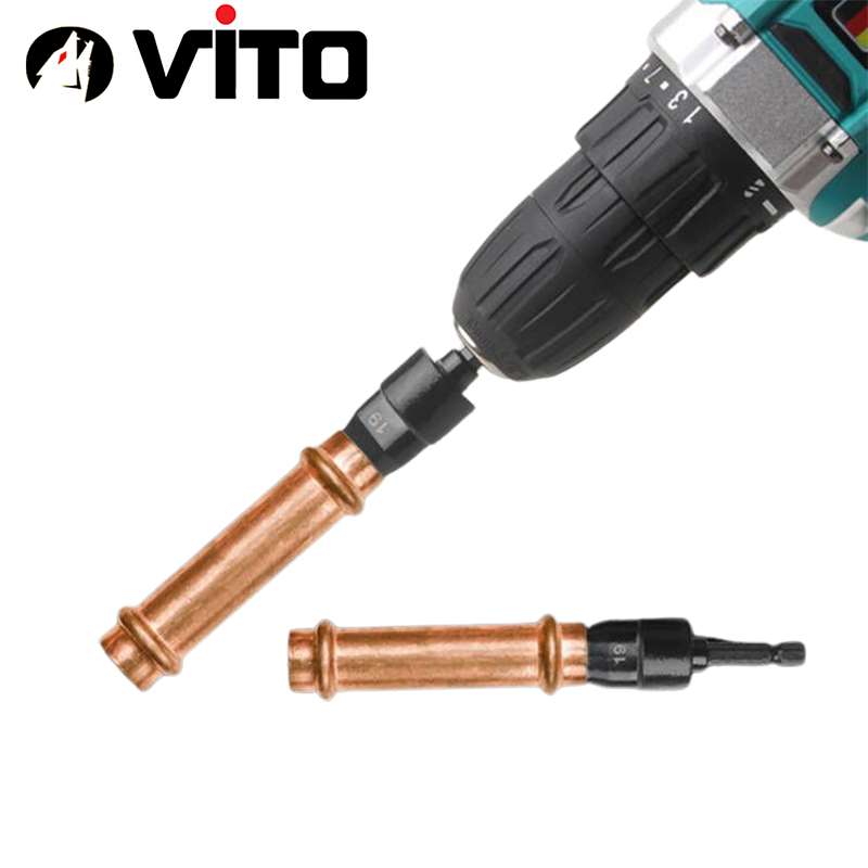 Mũi Tháp Nong Ống Đồng Điều Hoà Điện Nước Chân Lục Giác 5 Trong 1 VITO Chuyên Nong, Loe Ống