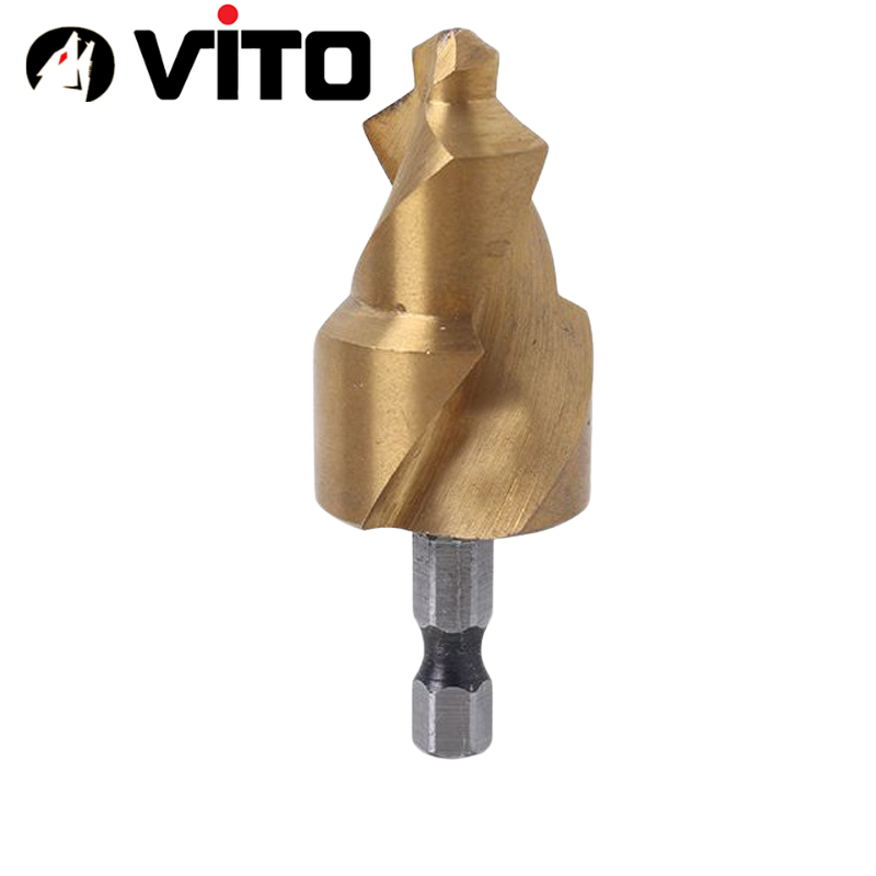 Mũi Khoan Nong Ống Nhiệt PPR 20-25-32, Mũi Khoét Ống Nhựa VITO Chân Lục Giác Gắn Máy Khoan, Máy Chuyên Vít