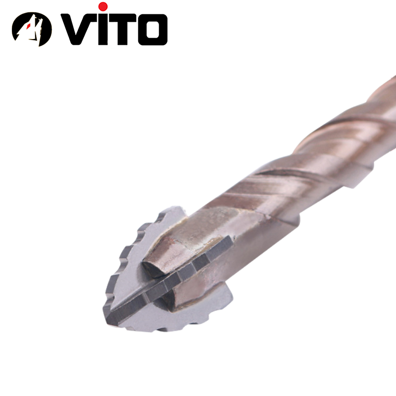 Mũi Khoan V3 Đa Năng Đầu Xẻ Rãnh Chống Vỡ Bản Mới 2025 VITO Khoan Tường, Gạch Men, Gỗ, Đá, Kính