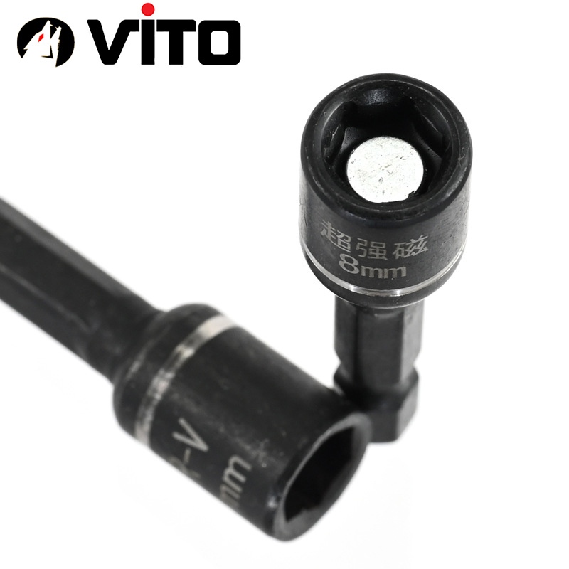 Đầu Bắn Vít Tôn Nam Châm Vĩnh Cửu Chất Liệu Thép S2 Độ Cứng Cao Chuyên Dụng  VITO