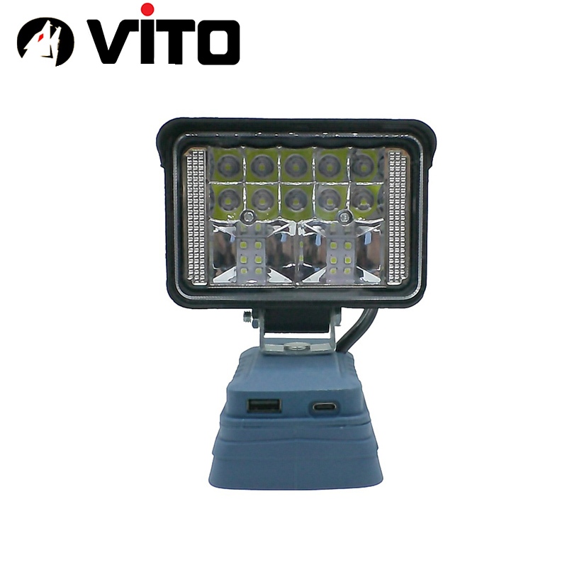 [KHÔNG PIN] Đèn Pin 3/4/5/7 Inch LED VITO Dùng Pin MAKITA Sử Dụng Pin Máy Công Cụ