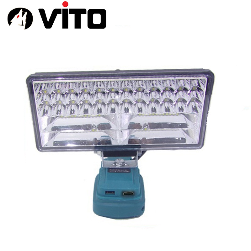 [KHÔNG PIN] Đèn Pin 3/4/5/7 Inch LED VITO Dùng Pin MAKITA Sử Dụng Pin Máy Công Cụ