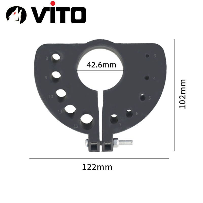 Dụng Cụ Cữ Mài Mũi Khoan Gắn Cho Máy Mài Góc Cầm Tay DONTEK Chất Liệu Nhựa ABS Đúc Chắc Chắn