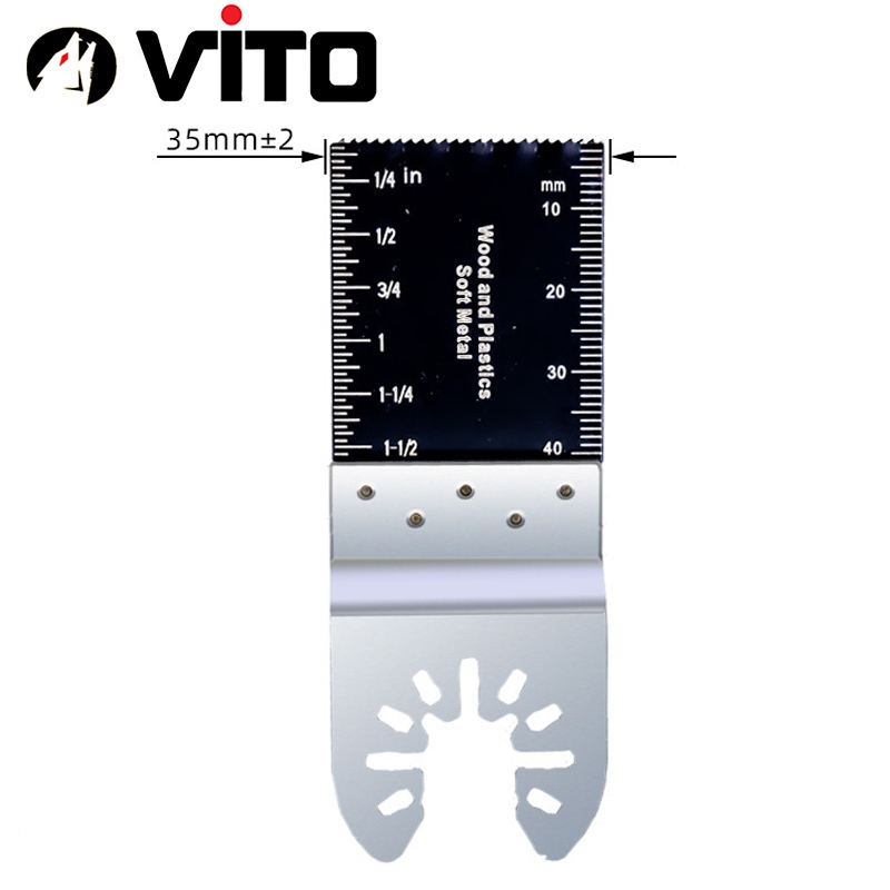 Lưỡi Cắt Chất Liệu HCS Sử Dụng Cho Máy Cắt Rung, Máy Chà Nhám VITO Cắt Gỗ Nhựa, Kim Loại Mềm