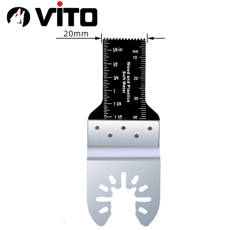 Lưỡi Cắt Chất Liệu HCS Sử Dụng Cho Máy Cắt Rung, Máy Chà Nhám VITO Cắt Gỗ Nhựa, Kim Loại Mềm