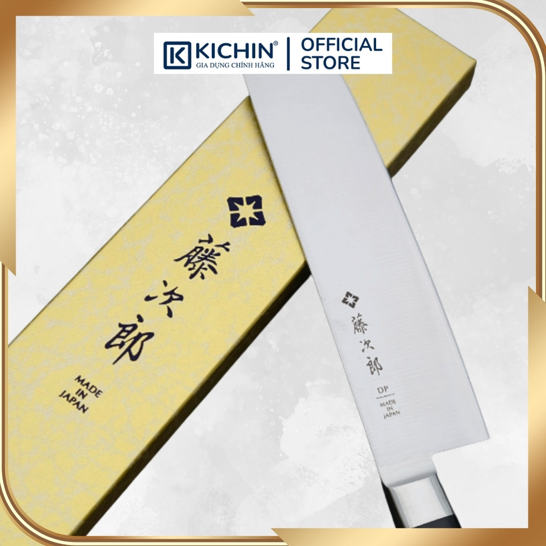 Dao bếp Nhật cao cấp Tojiro DP Cobalt 3 lớp Nakiri F502 (165mm)