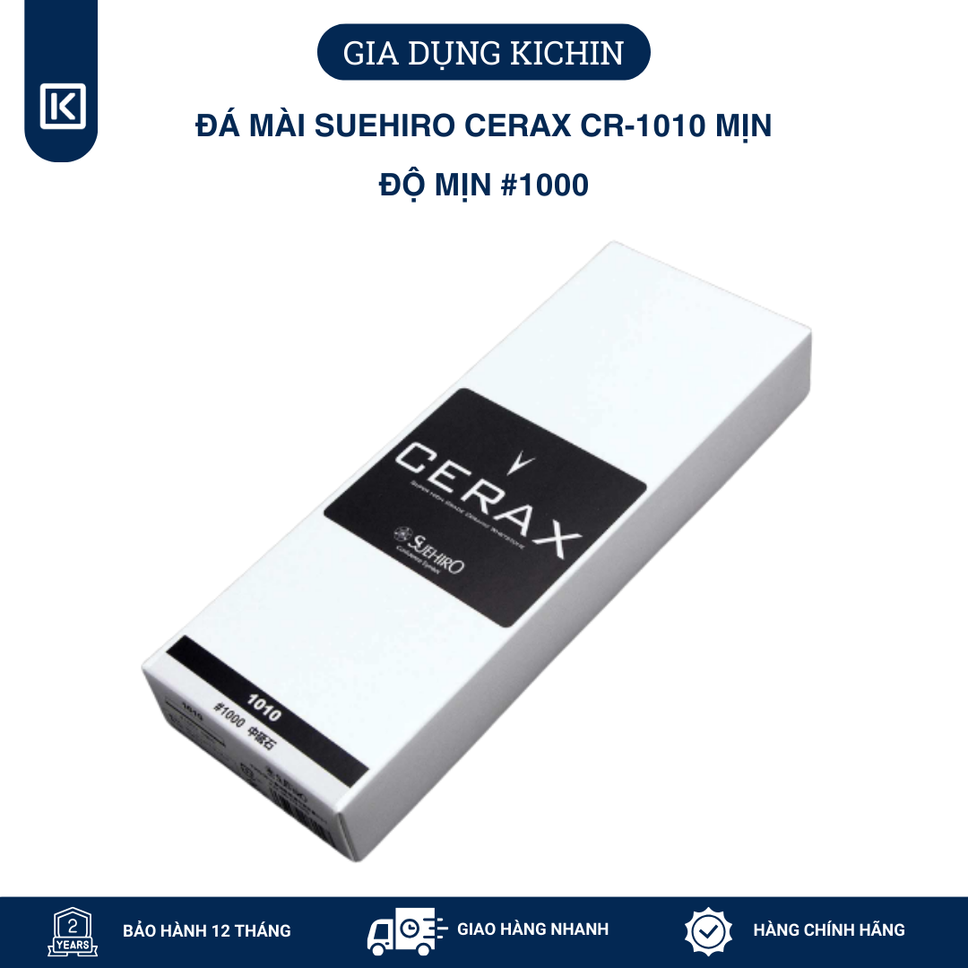 Đá Mài Dao Nhật SUEHIRO CERAX CR-1010 Mịn #1000