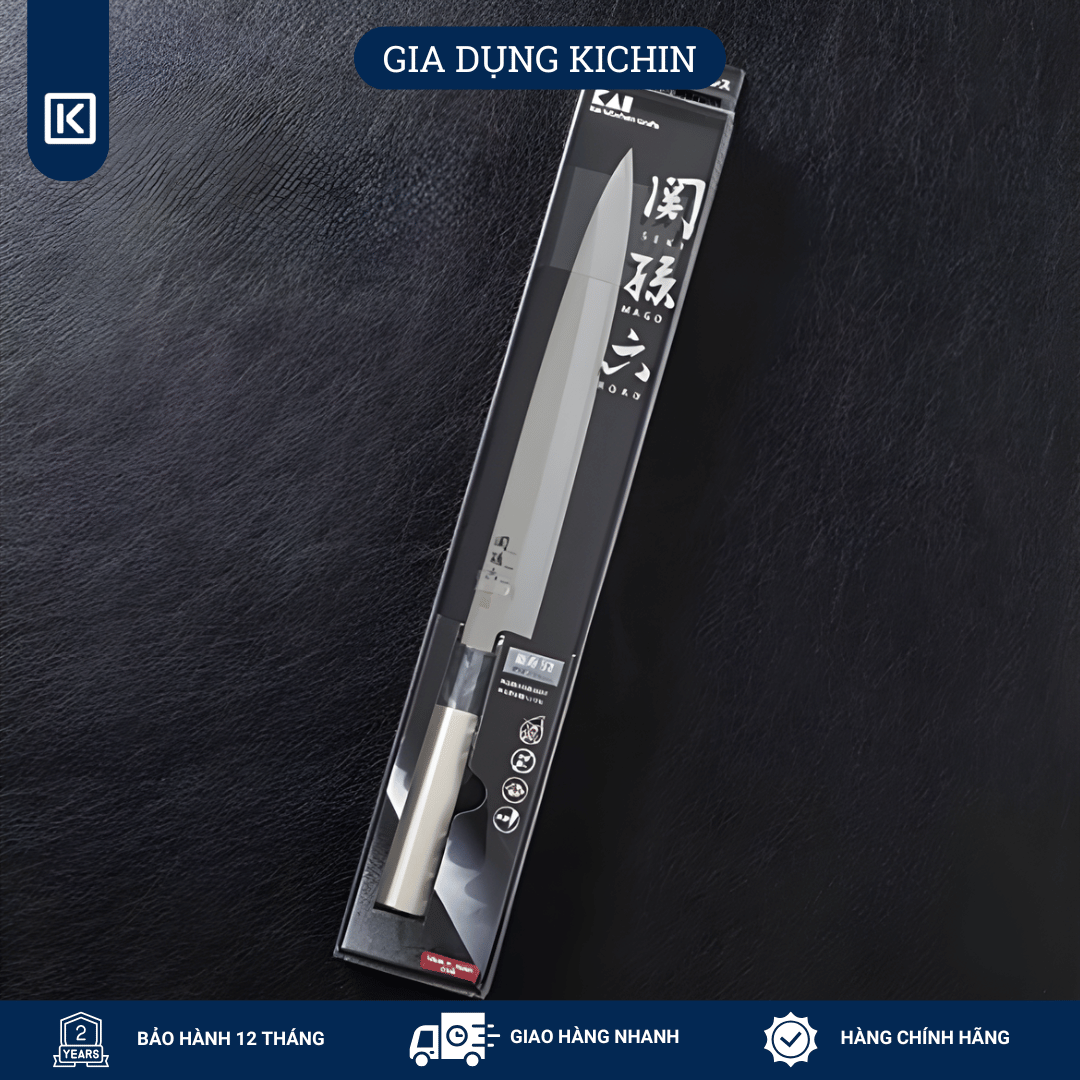 Dao bếp Nhật cao cấp KAI Ginju Sashimi - Dao Sashimi AK5068 (240mm)