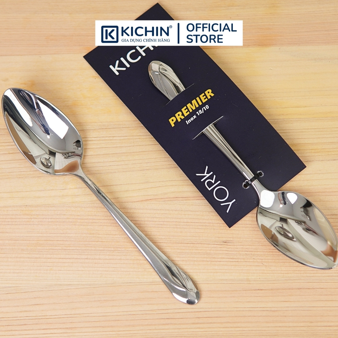 Thìa trà cao cấp thép 18/10 dòng York thương hiệu Kichin