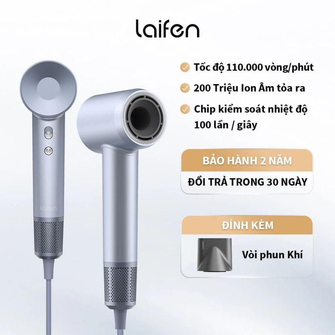 Máy sấy tóc ion âm tốc độ cao Laifen - phiên bản Swift LF03