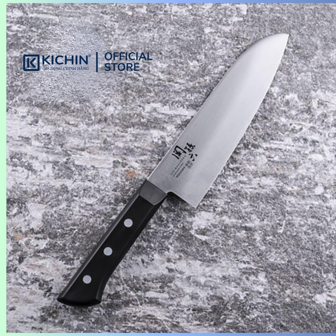 Dao bếp Nhật cao cấp KAI Wakatake Santoku - Dao thái đa năng AB5420 (165mm)