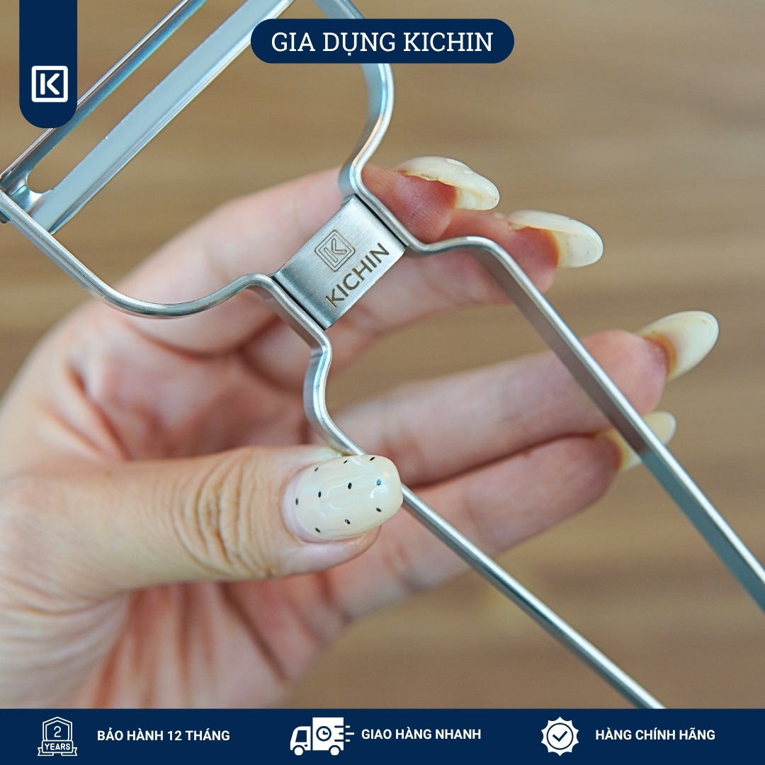 Combo 2 Nạo rau củ quả cao cấp thép không gỉ thương hiệu KICHIN - NK02