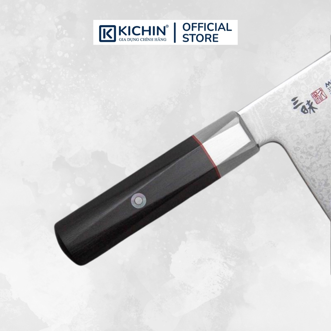 Dao Phay Cleaver Zanmai Mcusta Damascus VG10 180mm