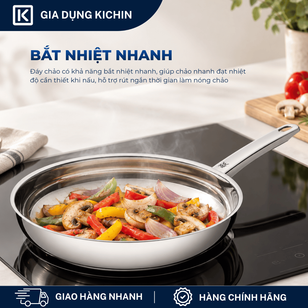 Chảo Thép WMF Frying Pan Profi Cao Cấp 24cm