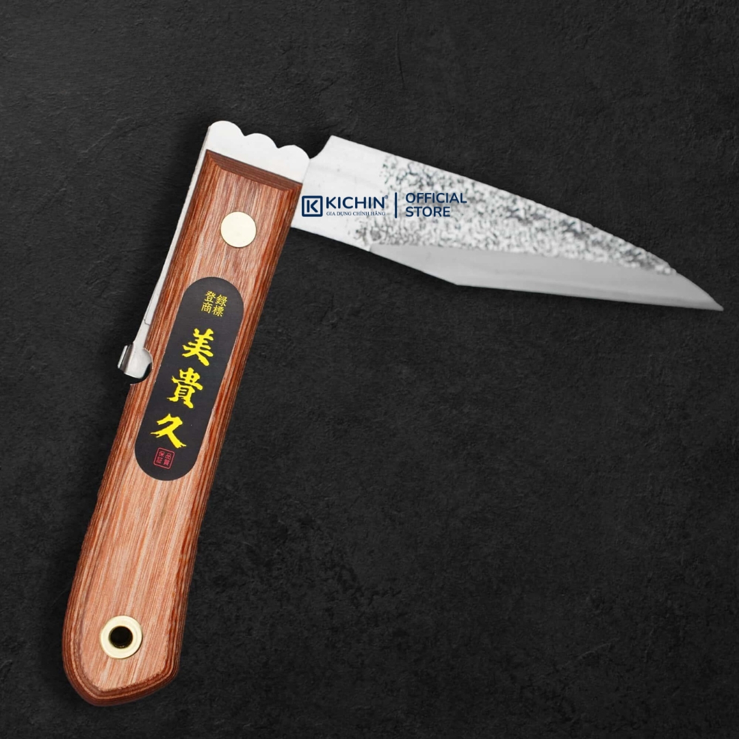 Dao Gấp Cao Cấp Mikihisa Thép Aogami #2 (120mm)