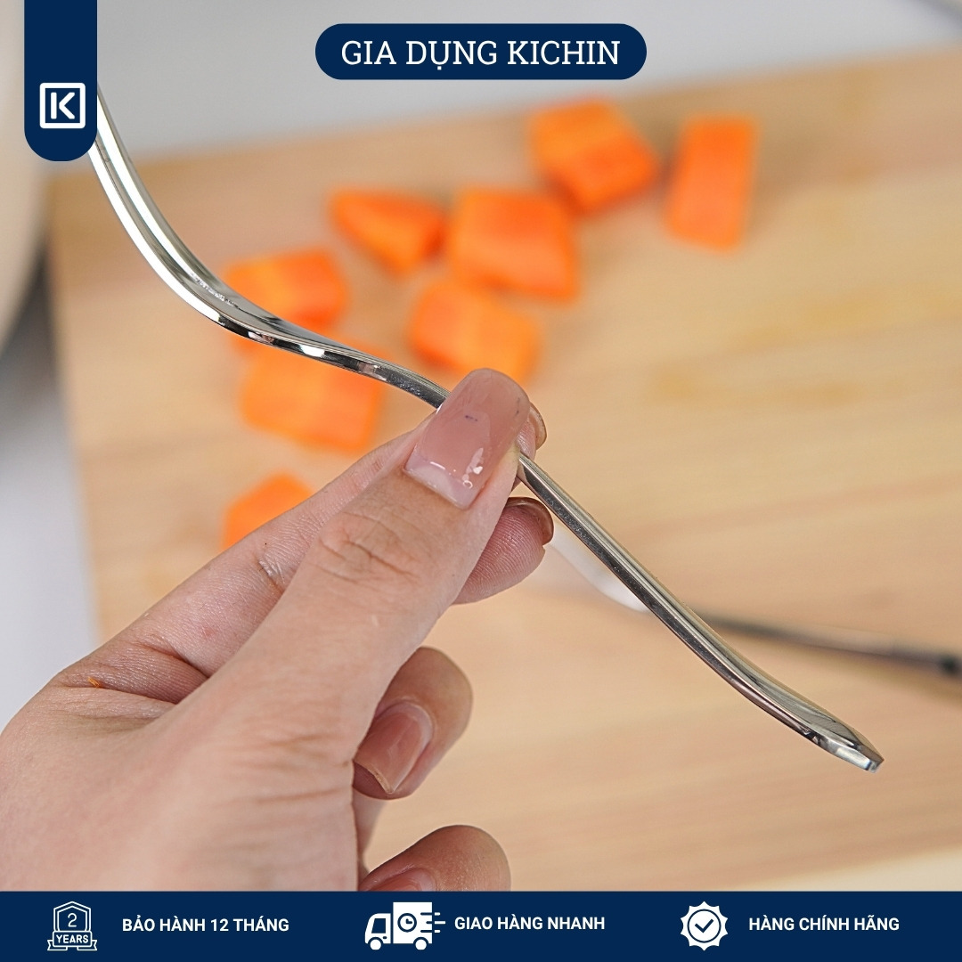 Dĩa( nĩa) cao cấp thép 18/10 dòng York thương hiệu Kichin